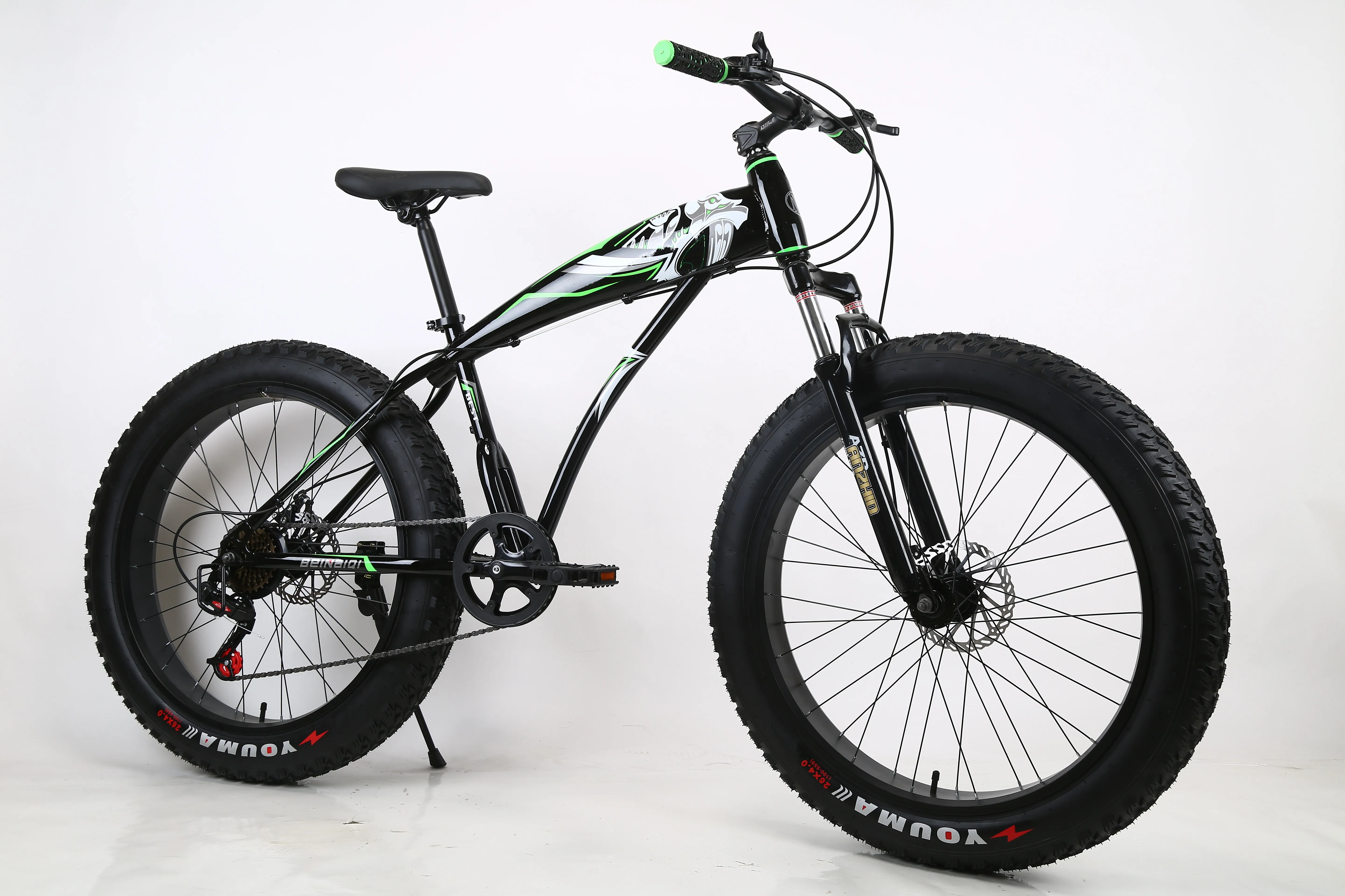 Hot Sale Popular 26inch 21Speed Electric Mountainbike Full Suspension and Snow Bicycle Electric Fat Tire Bikes For Sales