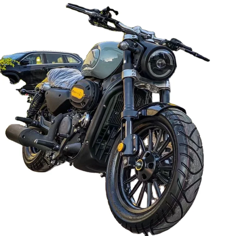 F&R Disc Brake Chopper Motorcycles 250cc 300cc Cheap Electric Chopper Motorcycles display racks