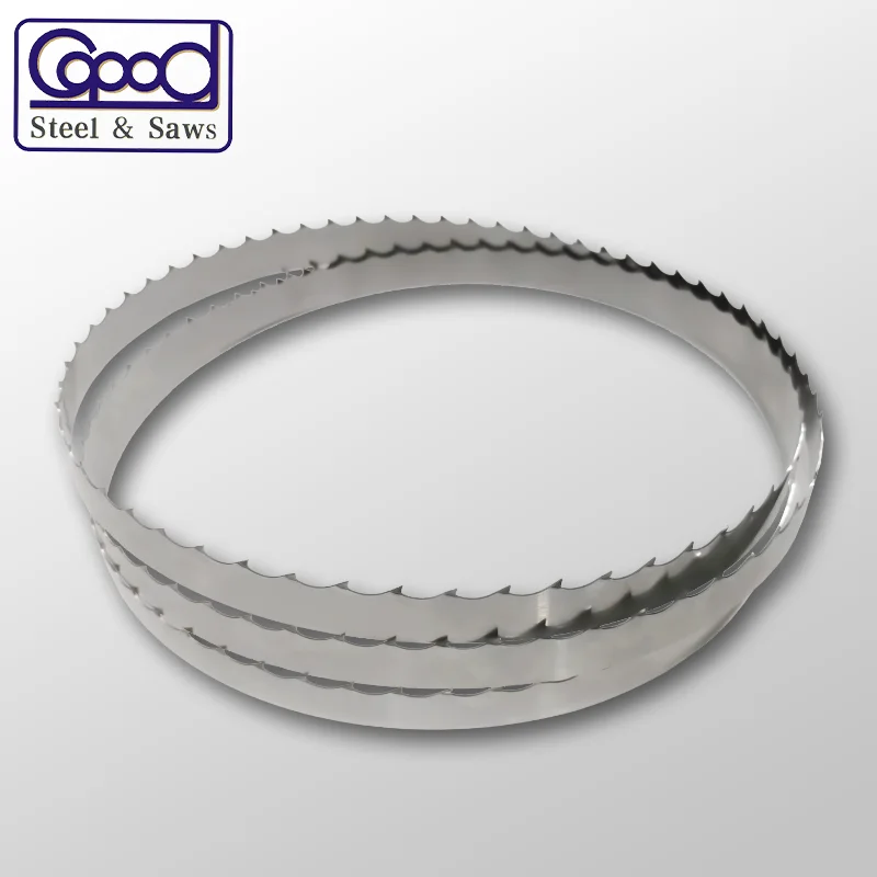 Wood Mill Cut soft and hard wood Roll Band Saw Blade For Sawmill