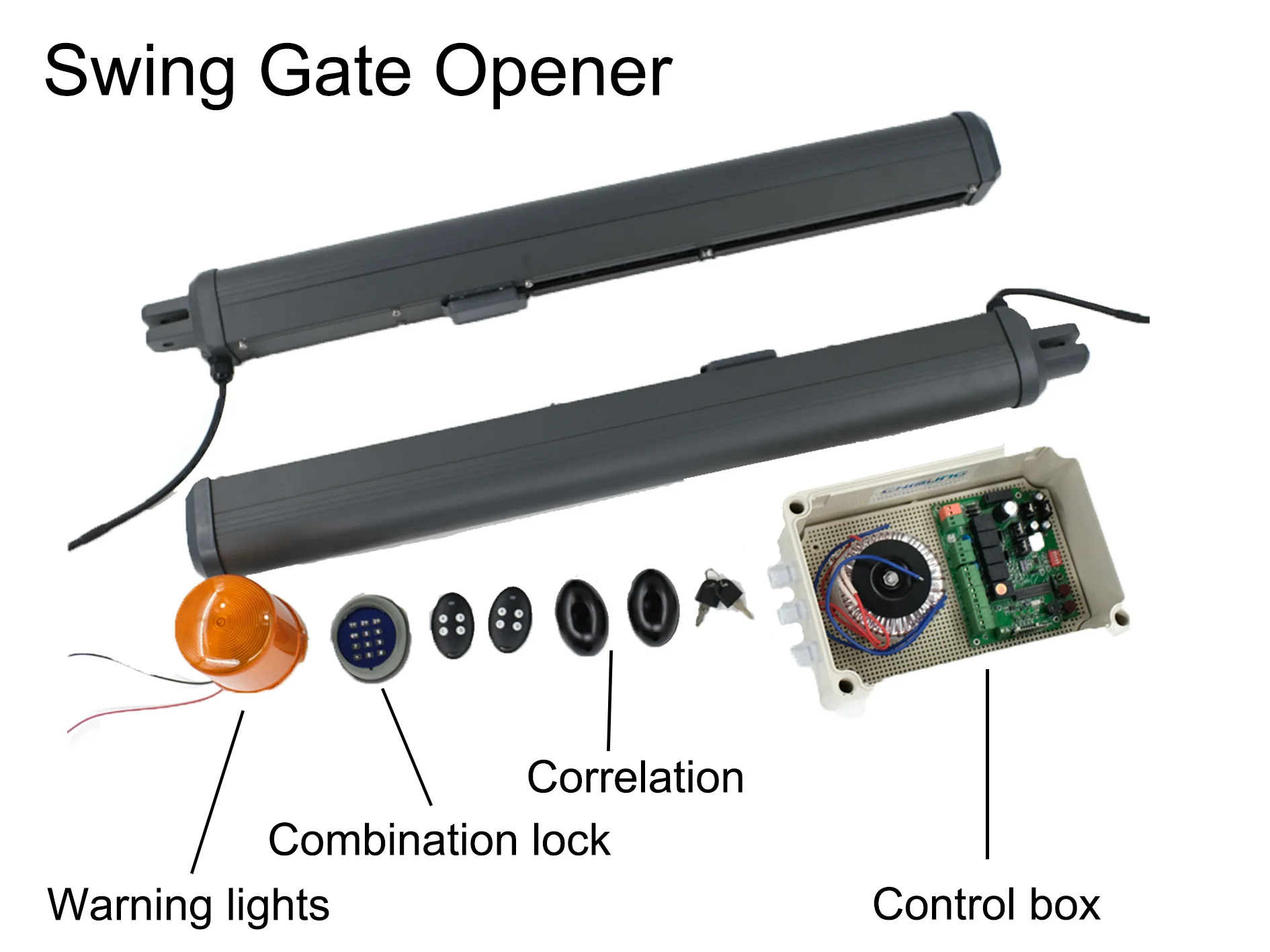 2024 High Quality Automatic Swing Gate Opener with DC Motor 12V/24V for Outdoor Use in Modern Villas & Hotels