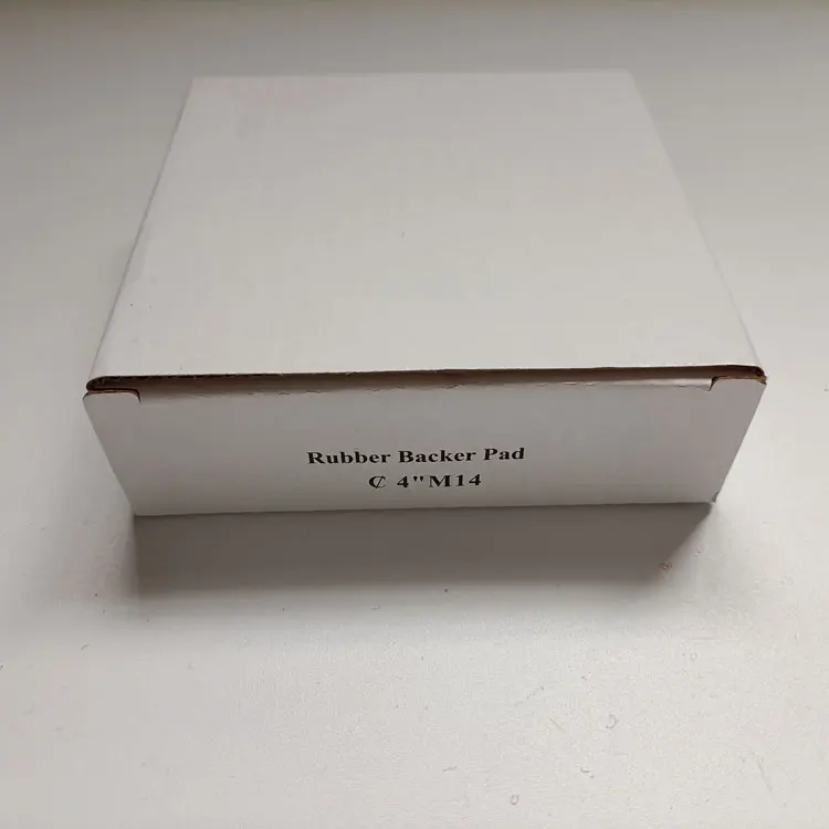 M14 Thread Flexible Back Rubber Backer Pad For Diamond Polishing Pads