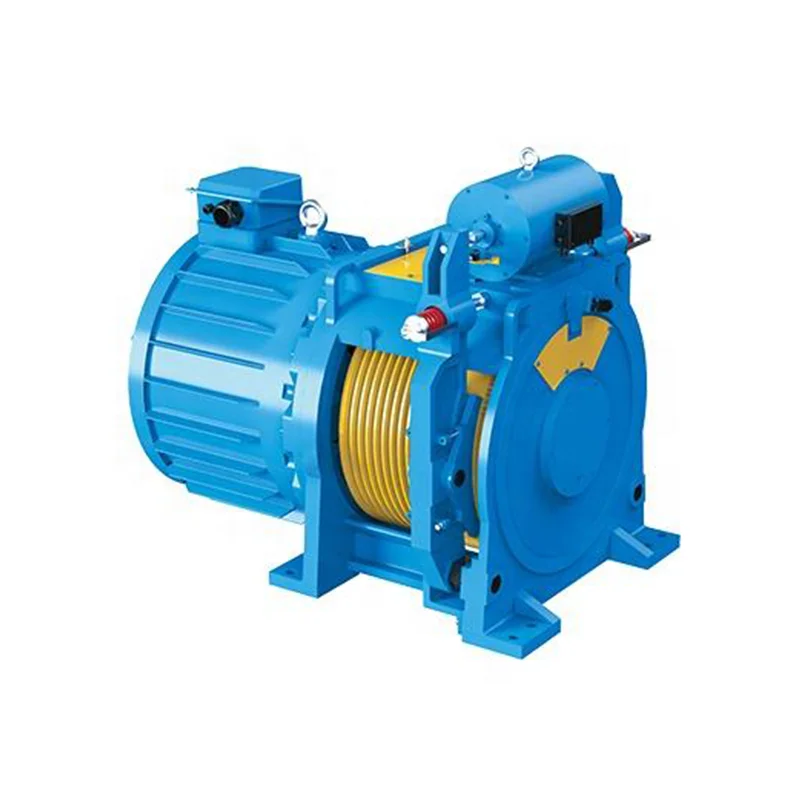 Numen420 Elevator Parts 2500-5000kg MR Large Capacity Gearless Elevator Traction Machine