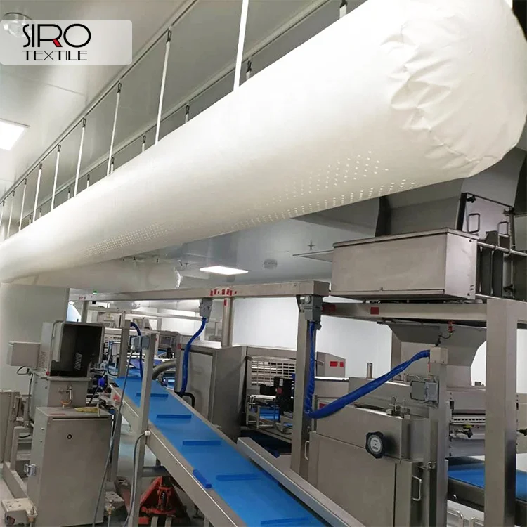 Hot selling fabric ducting system for air ventilation