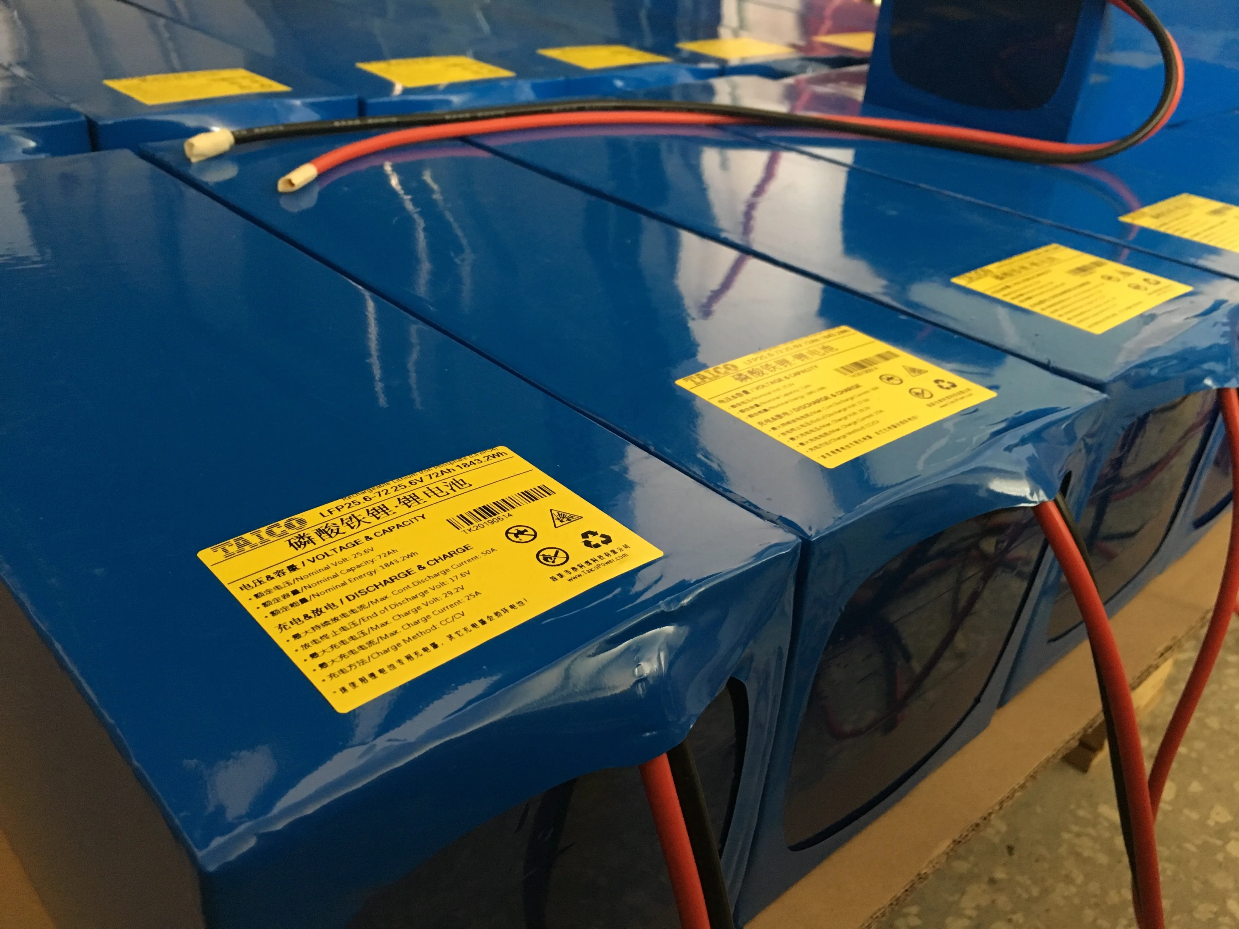 TAICO Electric Big Wheel Scooter lipo 60V 20Ah Battery Pack