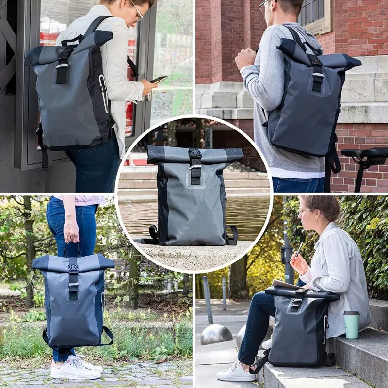 Skiing backpack dry and wet separation sports mountaineering high capacity snowshoes bag snowboard bag