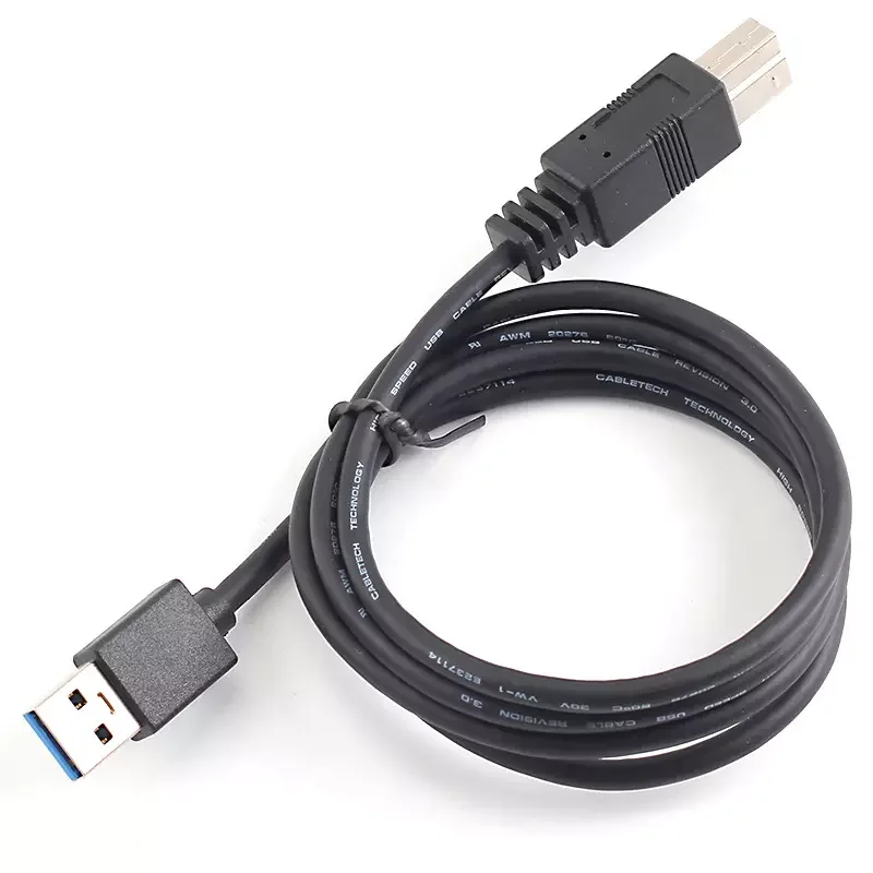 1M USB Type A Male to B Male USB3.0 High Speed Data Custom Printer Scanner Computer Cable