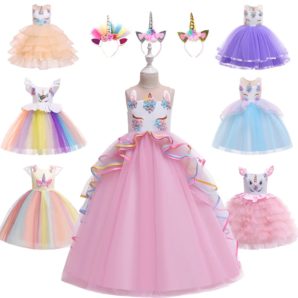Hot Selling High Quality Girls Cinderella Dresses Cinderella Costume SU054