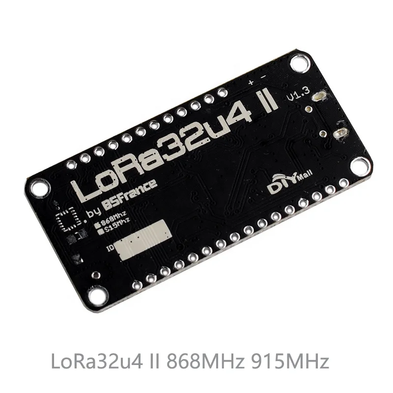 DIYmall LoRa32u4 II 868 МГц 915 МГц модуль макетной платы Lora LiPo Atmega32U4 SX1276 HPD13 для Arduino