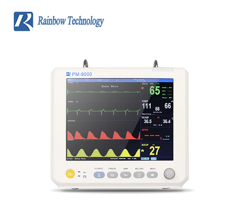 Wholesale hospital medical supplies vehicle mounted portable multi parameter patient monitor