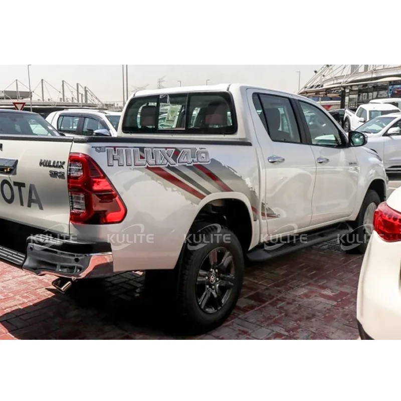 Hilux Double Cab Body Sticker Pickup Cabin Bed Door Sides Decals 2021 Hilux Stickers