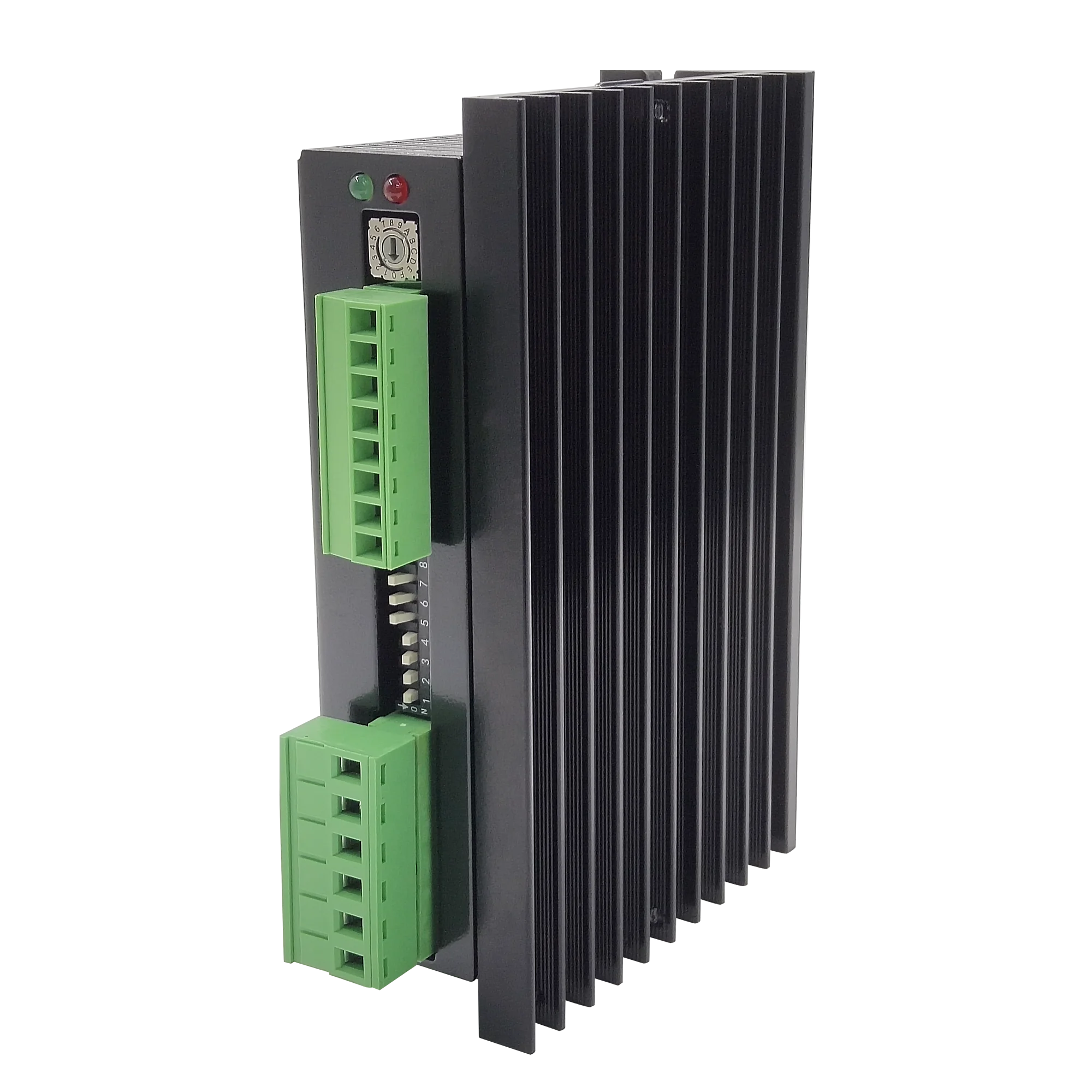 MOONS CNC Stepper Motor Driver 1.0-4.5A 24-45VDC 1/256 Micro-Step Resolutions for Nema 17 and 23 Stepper Motor