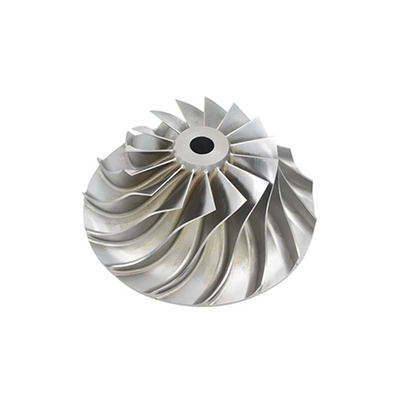 Inconel 718 Custom CNC Machined Turbine Wheel/impeller for Solar Turbine Applications with Customization and Reverse Engineering