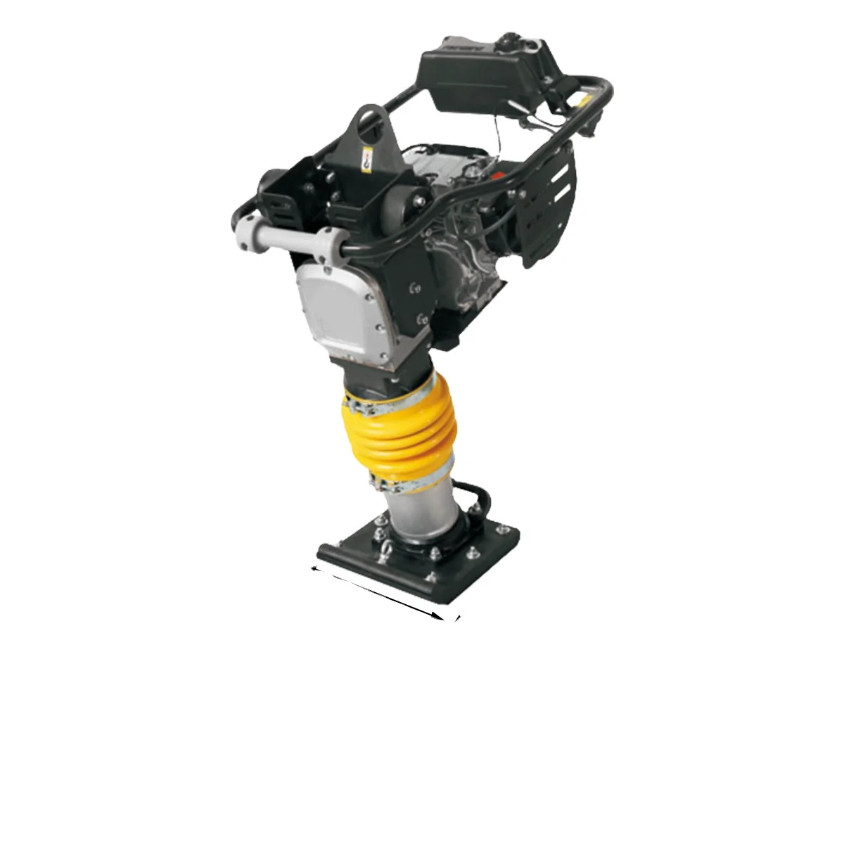 3 8 кВт 4 5 6 бензиновый дизельный honda HP170F утрамбовочный уплотнитель для асфальта и