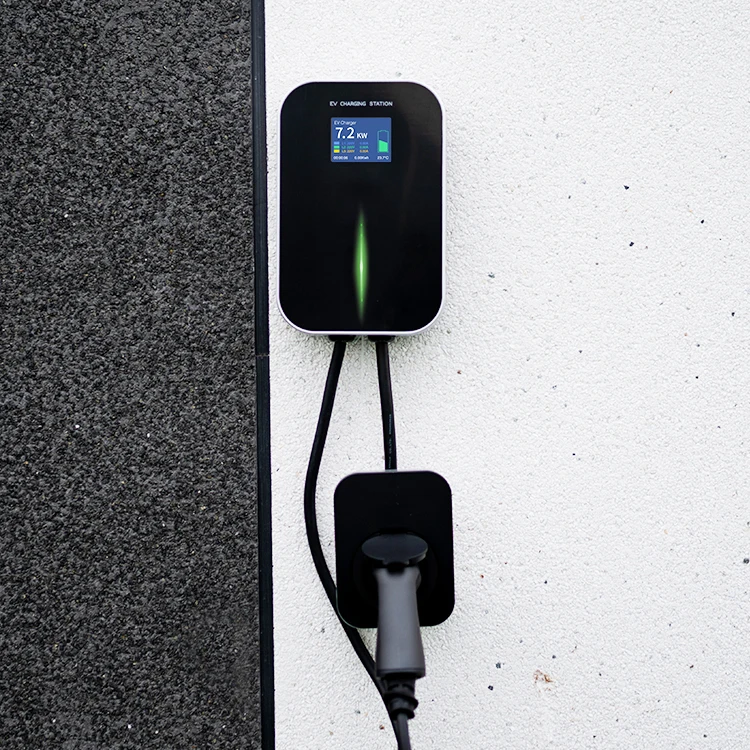 32A Wallbox 7.2kw EV Charger Electric Car Charging Station