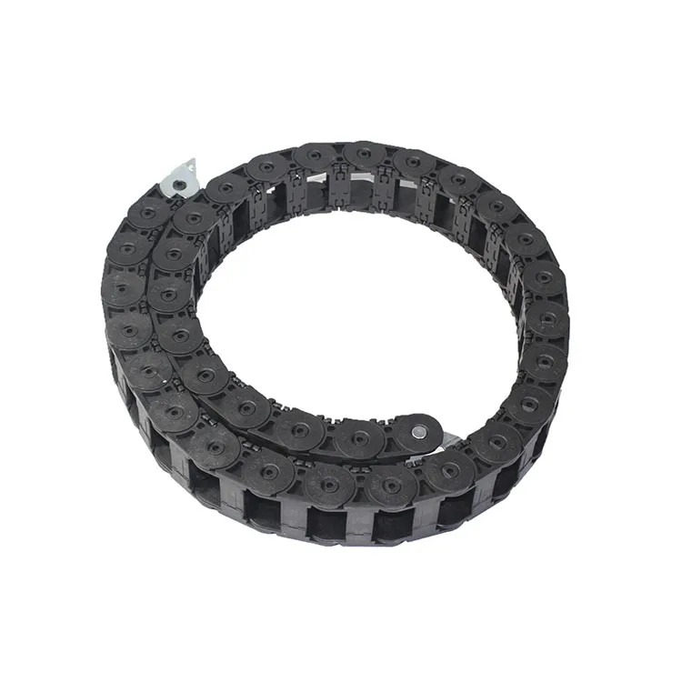 Пластиковая кабельная цепь 2020 хит продаж нейлоновая черная индивидуальная техническая распродажа видео защита для деревообработки цветной опорный Тип