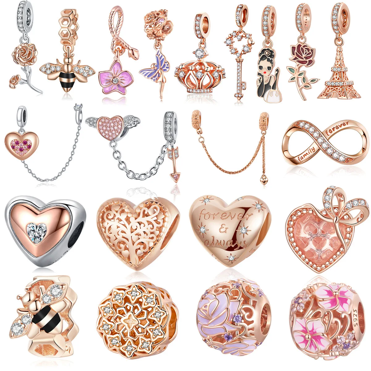 Набор ожерелий из бисера