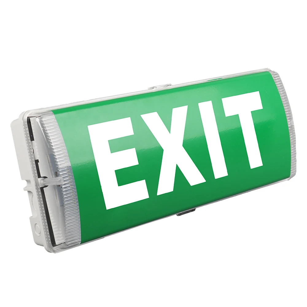 5 Вт IP65 светодиодный аварийный светильник с перегородкой со знаком выхода и встроенным 3-часовым резервным аккумулятором