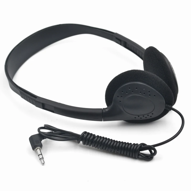 In Stock Active Stereo  Noise Cancelling Earphones Headphones  One Ear Wired Headset Headphones