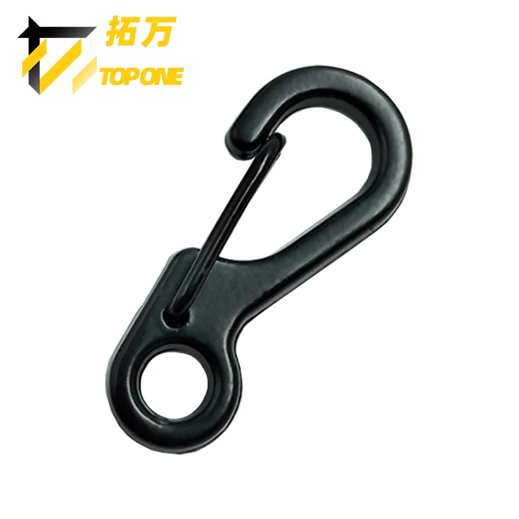 Camping Quickdraw Carabiner Keychain Keyring Climb Mini Small Spring Hanging Clasp Hook
