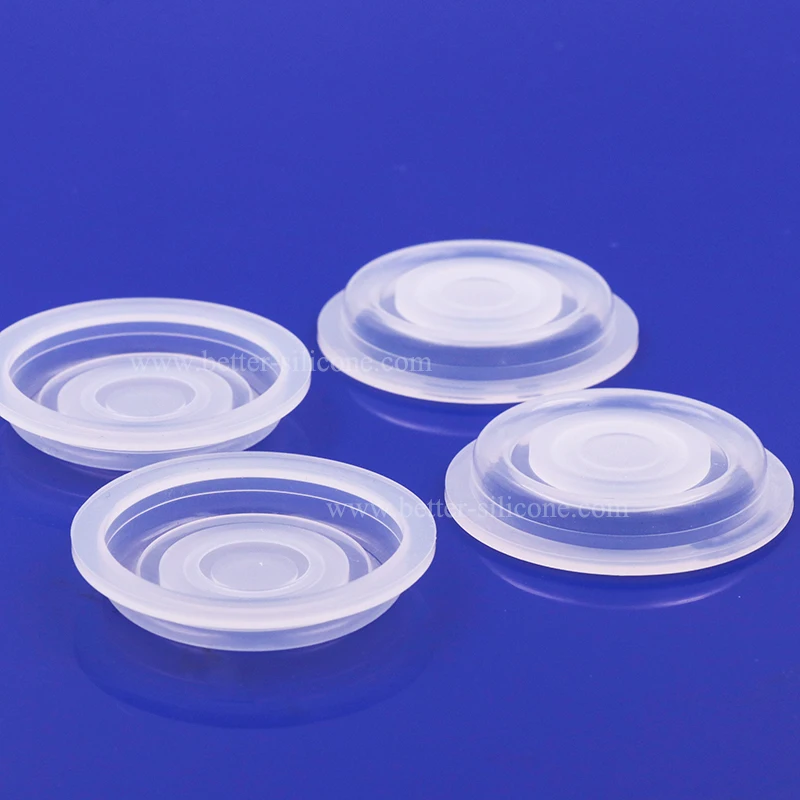 Пользовательский Медицинский Чистый силиконовый резиновый клапан мембранная прокладка Диафрагменное уплотнение