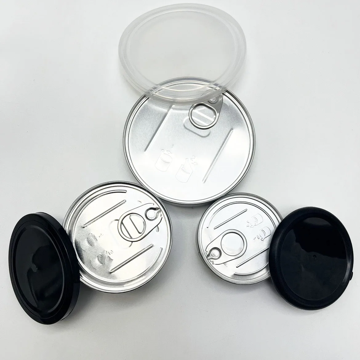 Best Price In Bulk  100ml/3.5g Hand Seal Tuna Can with Lid - NO TOOLS NEEDED