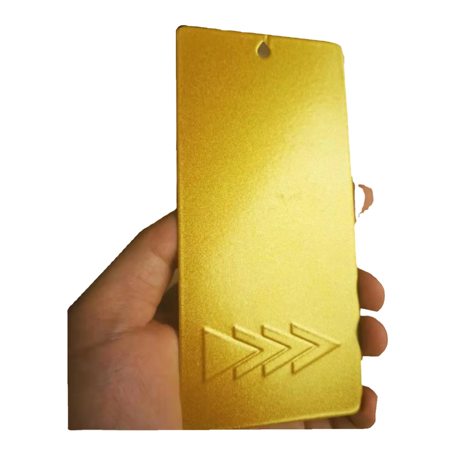 Factory Supply Outdoor Gold Polyester Powder Coating For Car Paint