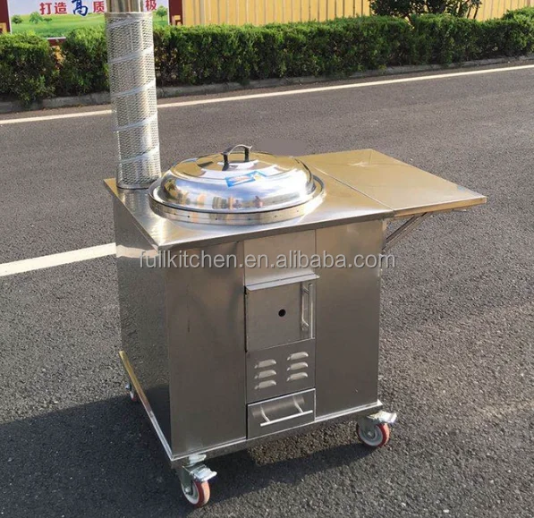 Firewood stove, burning wood, 304 stainless steel thickened ground stove, household rural iron pot, stewing, outdoor