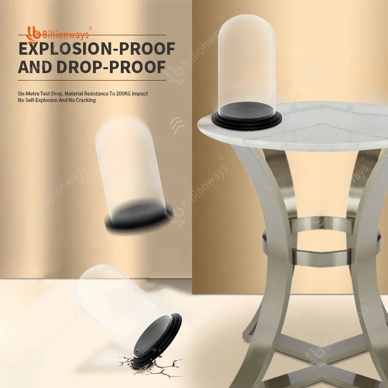 Home Storage & Organizing Dustproof Figure Display Case small Clear Acrylic Display Box transparent storage box