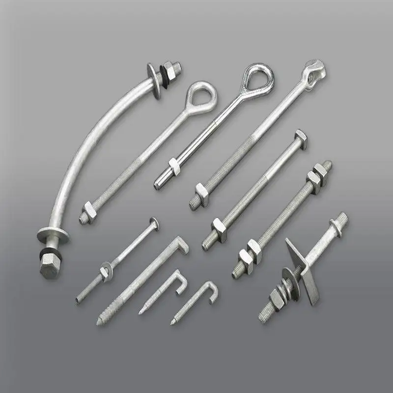 F1554 Grade 36 55 105 J Type Hook Bolt M20 Weight M27 M30 10mm A325 Grade 8.8 Foundation Anchor Bolts