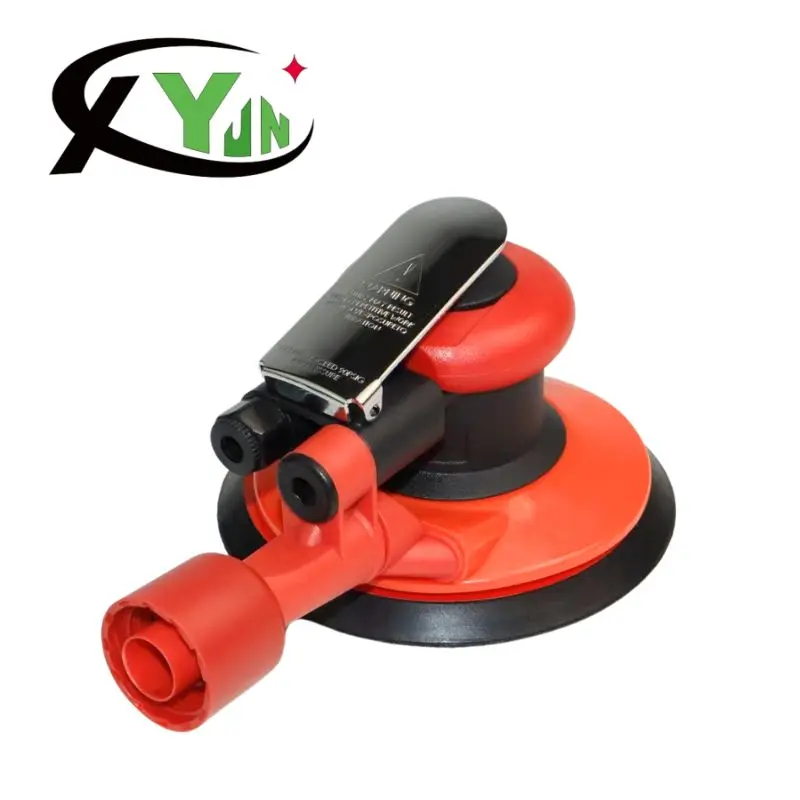 6 Inch Pneumatic Air Sander Polisher Tool Polishing Random Orbital Palm Machine Grinder for Car Paint Care Rust Removal