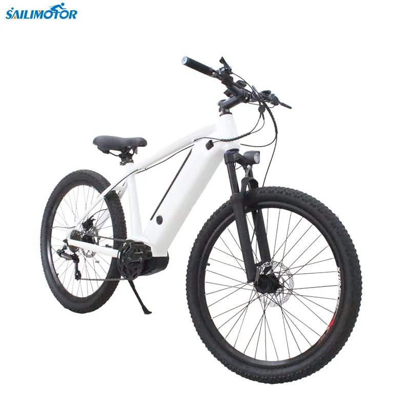 Shimano 7 Speed Men 26 Inch Urban 36v 250w Mid Drive Motor Road Electric City Bike with Removable 10.4ah Lithium Battery