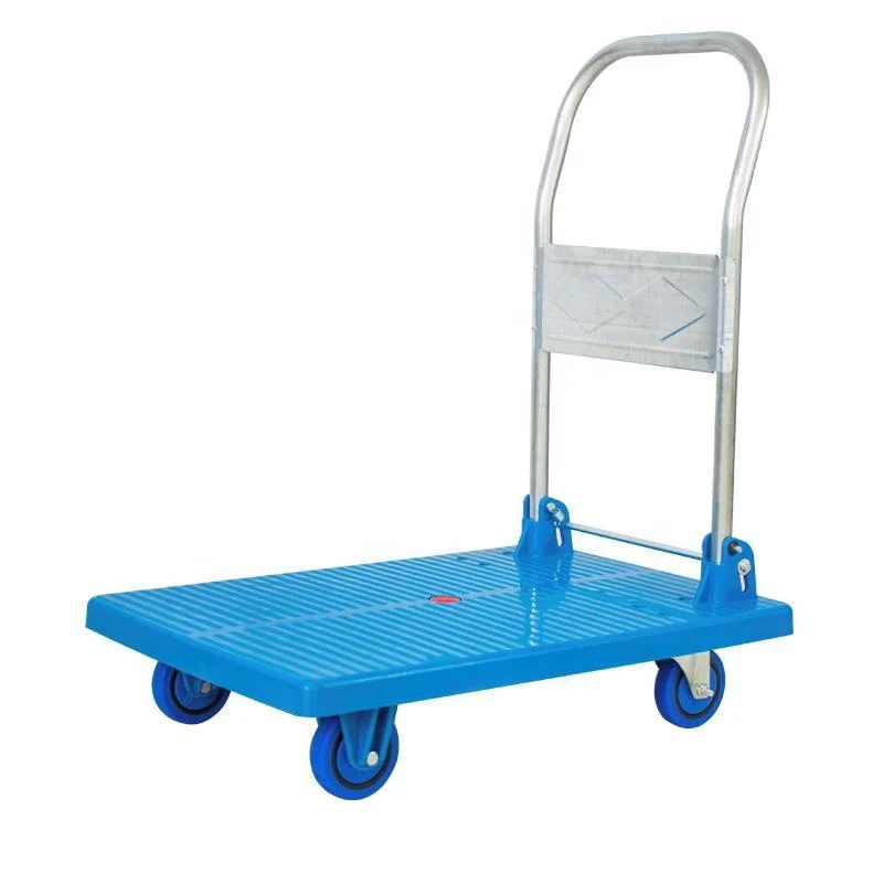  Тележка Handcart плоская тележка оптовая продажа товаров для супермаркета складная склада