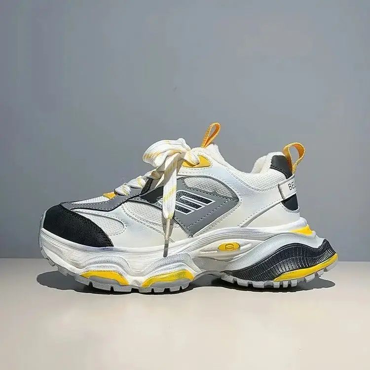 Hot sale Custom Logo designer thick bottom Chunky shoes sports casual light style Dad shoes  Brand Sports Shoes dropshipping