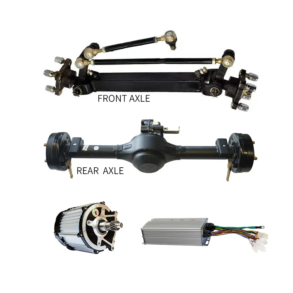 FLATBED TRUCKPOWERTRAIN RECOMMENDED  48V 1000W  Motor Electric Rear Axle Motor Controller Kit