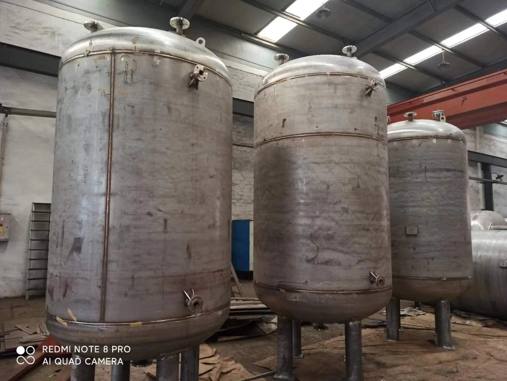Customized stainless steel chemical storage equipment gas-liquid storage tank