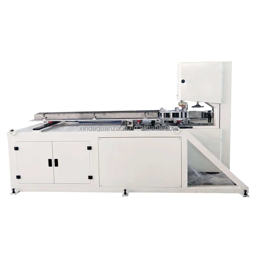 Automatic Core Cutter Cardboard Tube Band Saw Slitter Toilet Paper Roll Cutting Machine