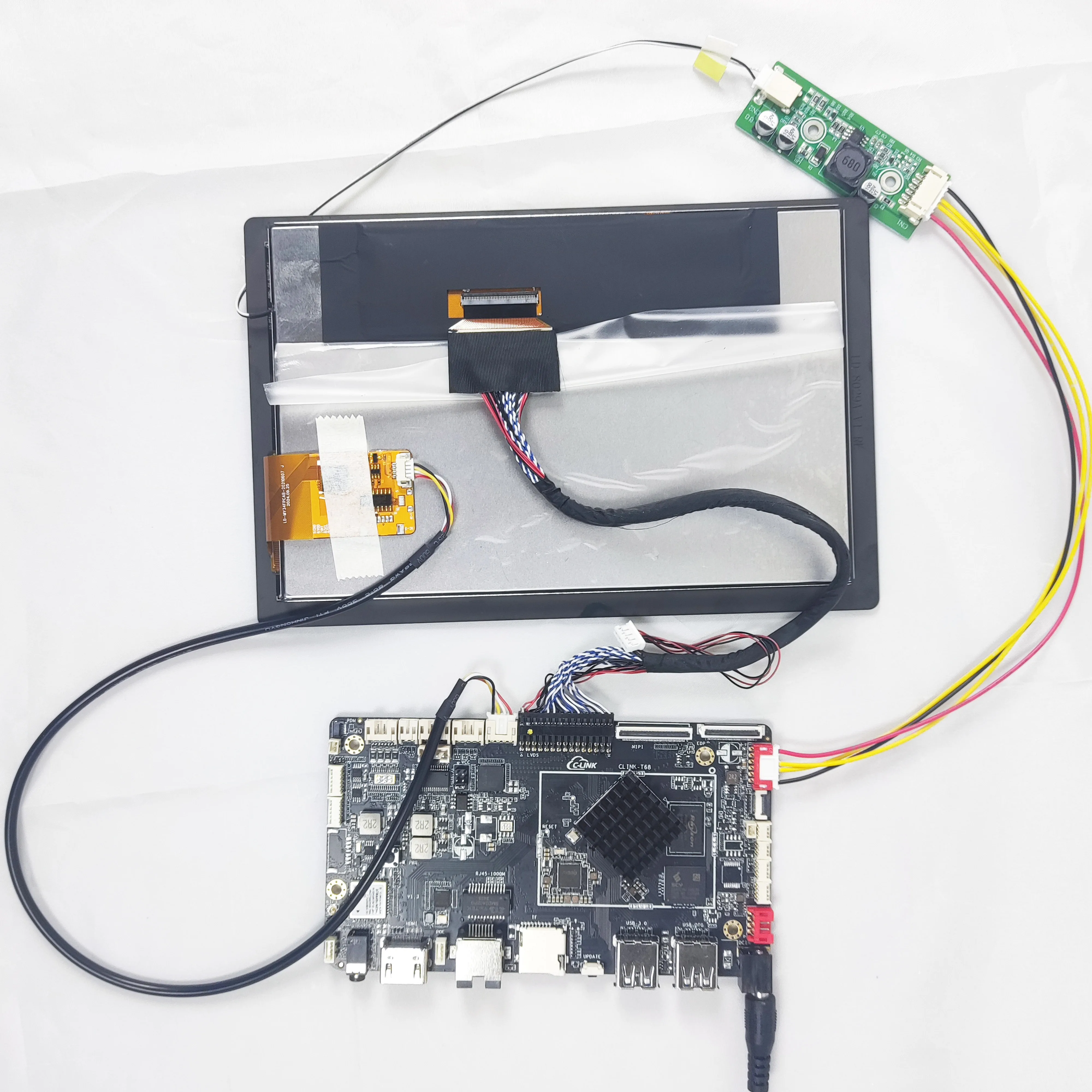 8 inch 1920*1200 TFT LCD module High brightness 1000Nits Industrial display LVDS LCD touch panel