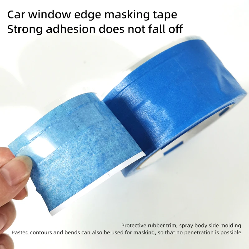 NORTON Car Paint Spray tool Window Edge Masking Tape 50mm*10m Perforated Trim Tape