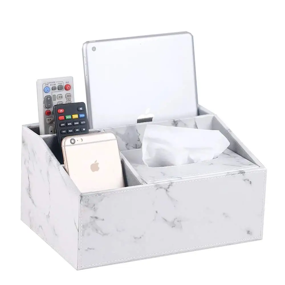 
TV remote control storage box living room creative European home desk coffee table multi-function napkin tissue box 