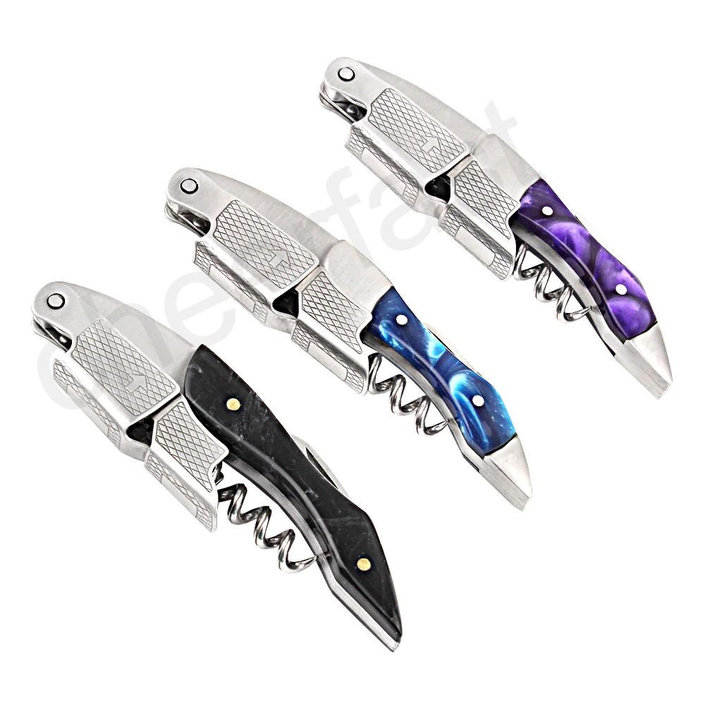 Многофункциональный портативный штопор из смолы открывалка для винных бутылок