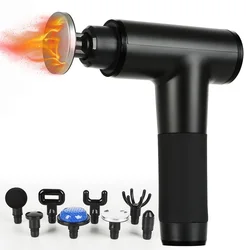 2022 New Model 20 Speeds 2600mAh Lithium Battery Body Muscle Arm Percussion Massage Gun with 8 massage heads