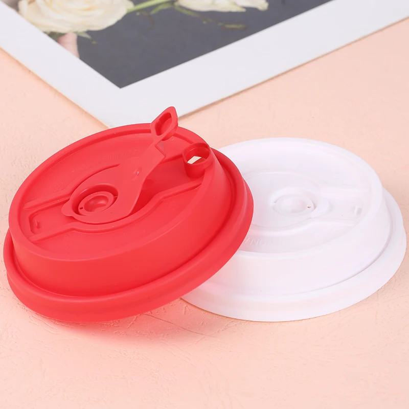 
Leakproof PP Cup Lid For 8oz 12oz 16oz Paper cups and Plastic cups 90mm 