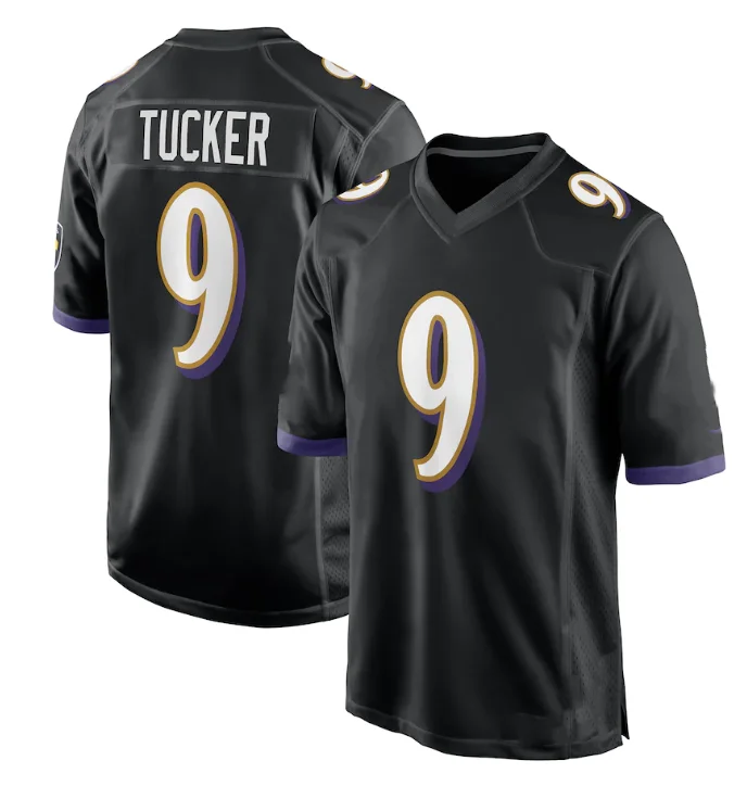 Best Team Club Uniform Stitched American Football Jerseys #8 Lamar Jackson #44 Marlon Humphrey #52 Ray Lewis Football Uniform