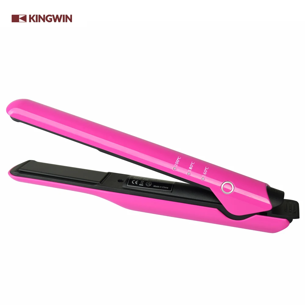 Ceramic flat iron ionic hair straightener