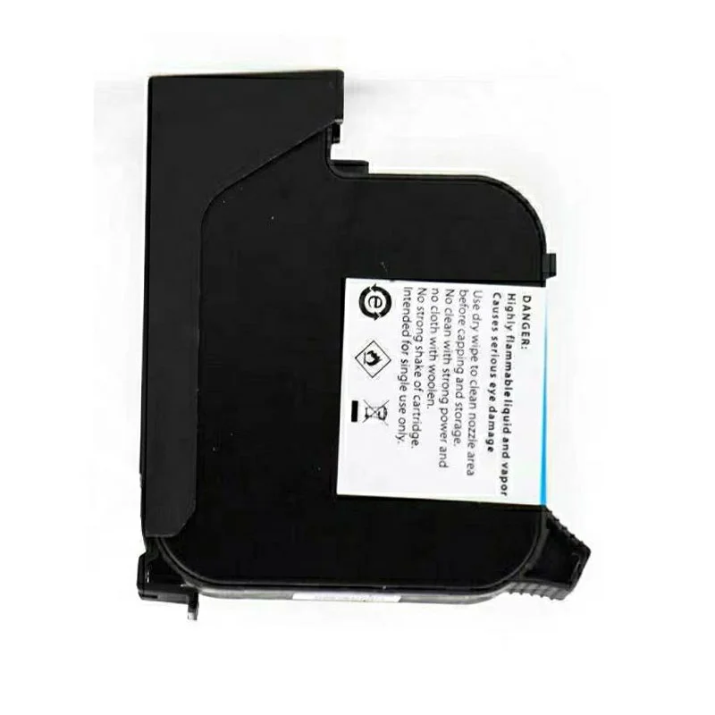 Чернильный картридж для ручного струйного принтера 12,7 мм-25,4 мм принтер Дата Код Печатная Машина