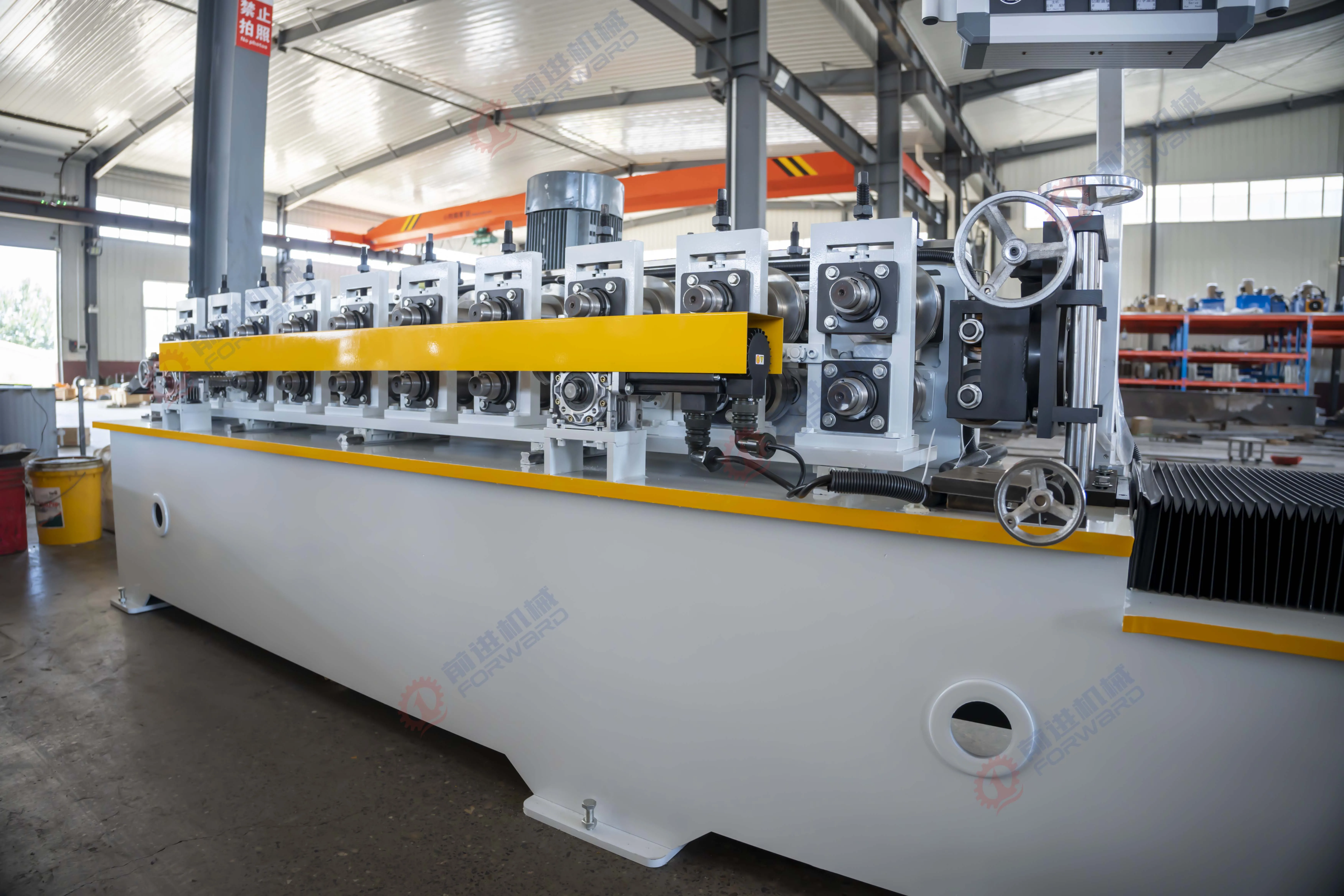 FORWARD Stud Aluminium Corner Bead Making Machine Profiles C Drywall Metal Marketing Steel Key Motor Frame Power Building