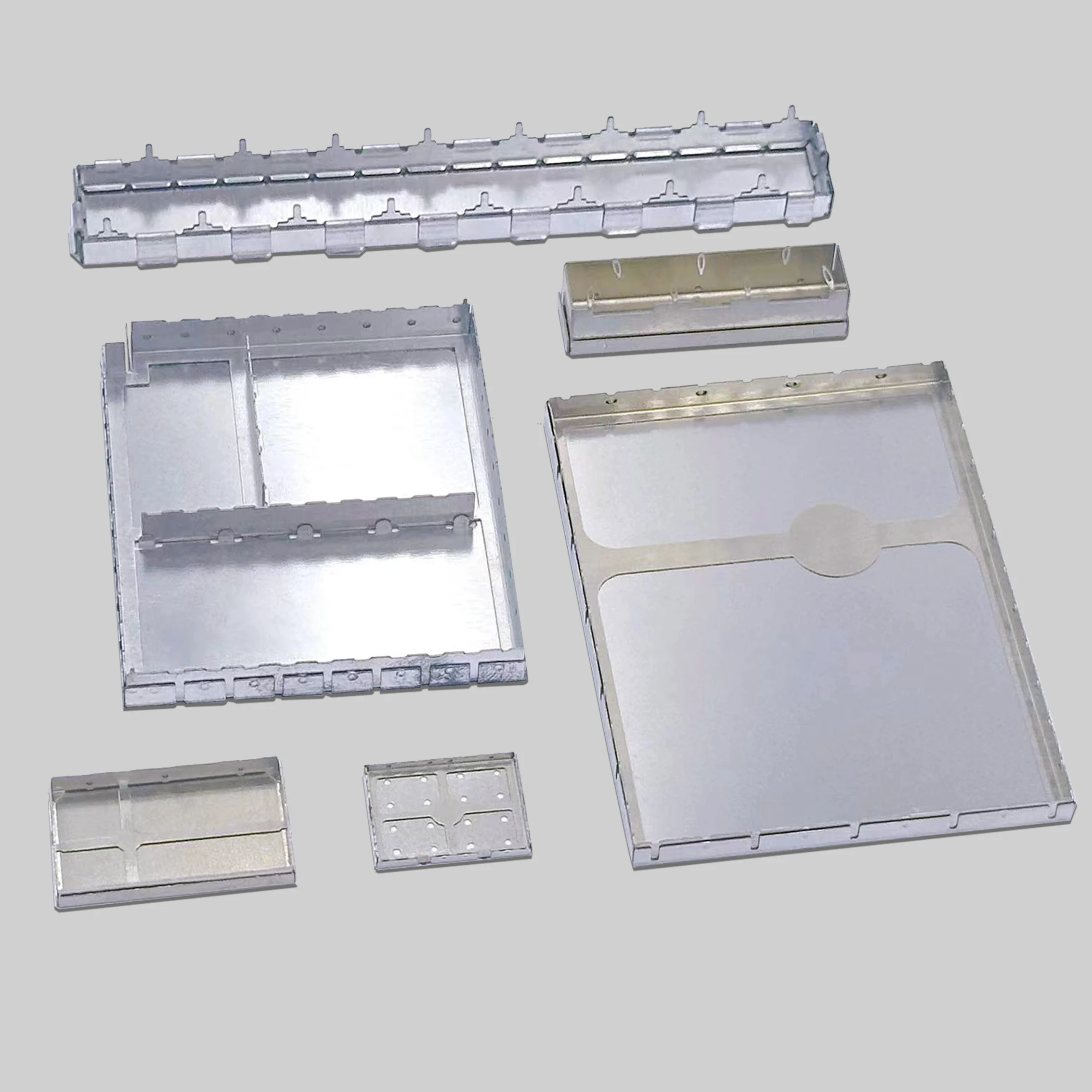 BOSI SMT SMD Tinplate Copper Nickel RFI/EMI/RF Metal Shield Can/Cover/Lide/Fence/Room/Screen/Frame/Box for Printed Circuit Board