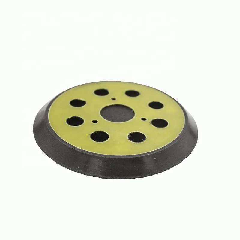 high quality 125mm 8holes polisher and sander sanding backing pad