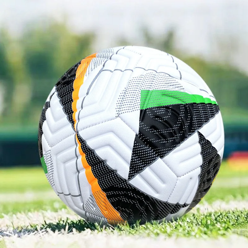Manufacturers For The Three-ring Football World Cup Size 5 Pu Competition Training Pvc Explosion-proof Football Wholesale