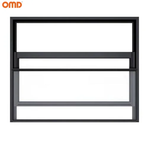 Modern Automatic Lifting Windows Aluminum Electric Vertical Slide Lift Up Glass Windows With Weather Sensor